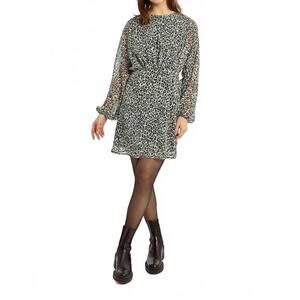 NEW MOLLY BRACKEN better than safari dress in animal print